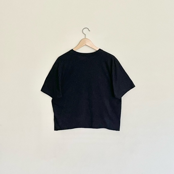 Bob Dylan Retro Tri-Blend Boxy Cropped Dark Gray T Shirt Women’s size XL - Picture 4 of 6